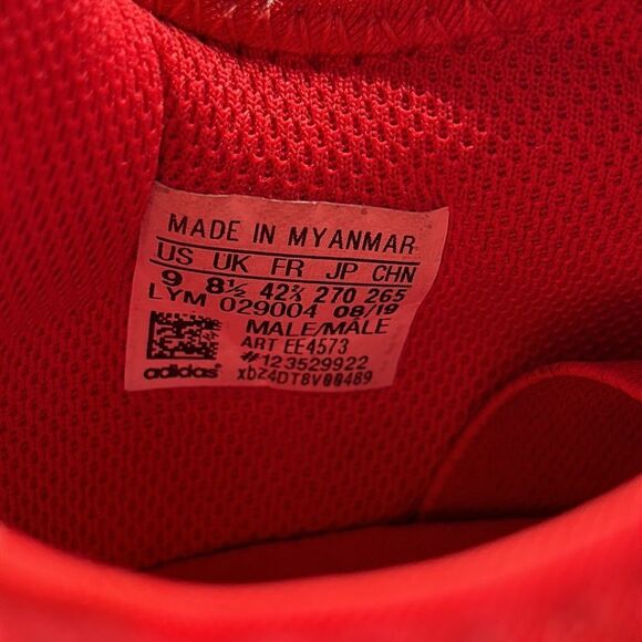 Adidas red, X_PLR  Size 9 - Picture 8 of 9